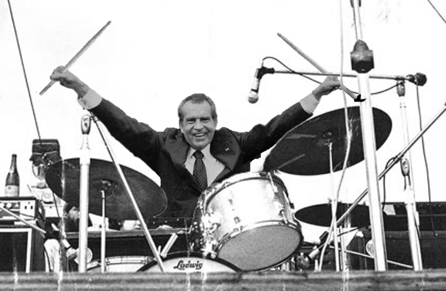 Richard Nixon at Woodstock